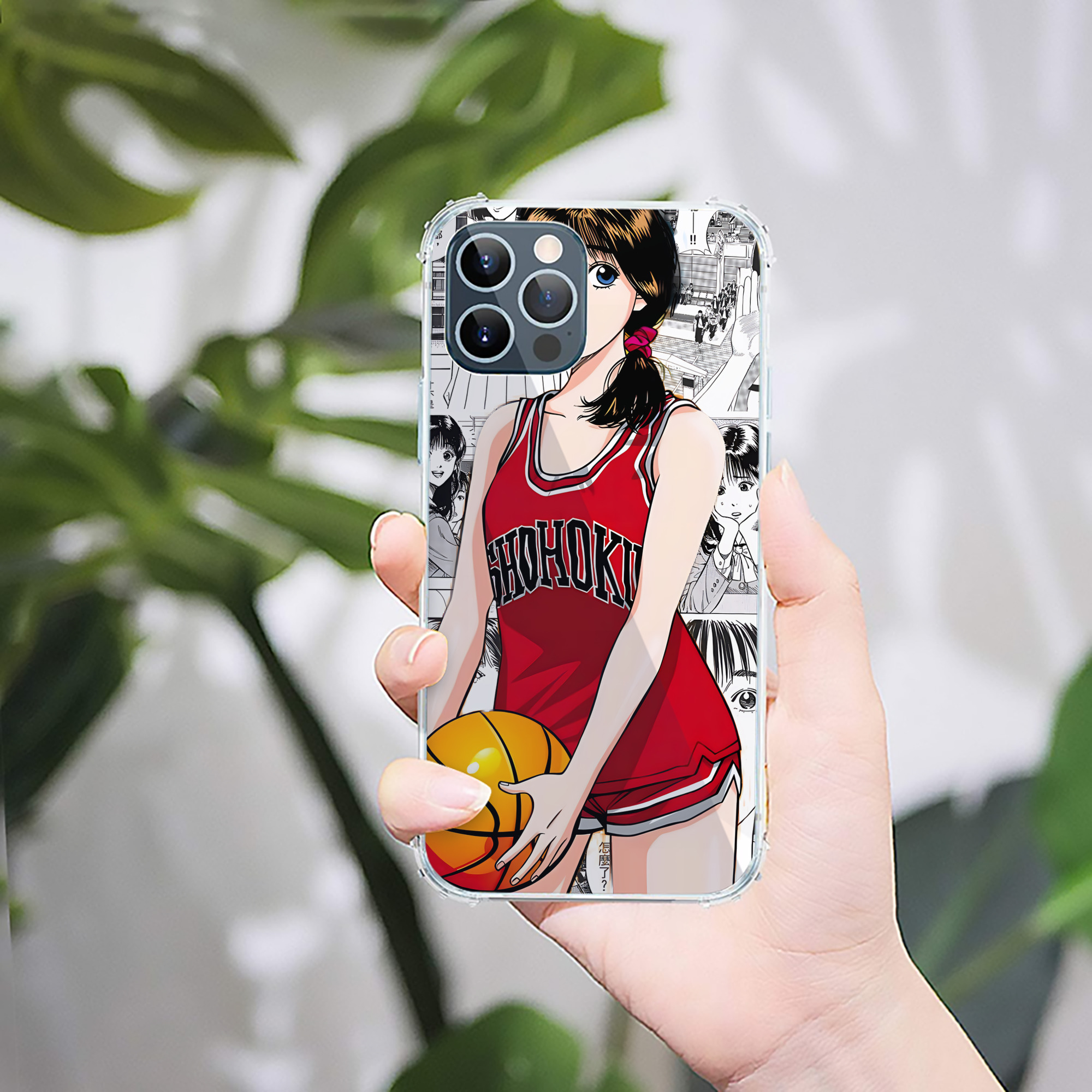 （画像用） SLAM DUNK／スラムダンク 【iPhone 12シリーズ対応】透明スマホケース（クリアソフトケース）